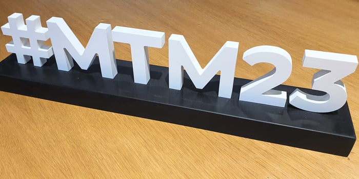 MTM23-Schriftzug